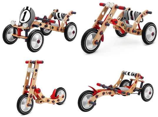 Novinka & akce-Složte si s dětmi vlastní kolo od BERG Toys