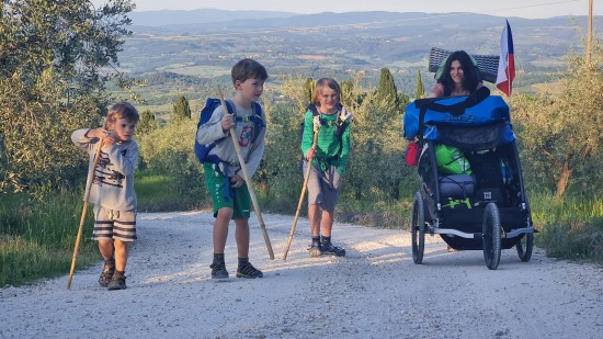 Novinka & akce-Via Francigena aneb s dětmi na pouť do Itálie